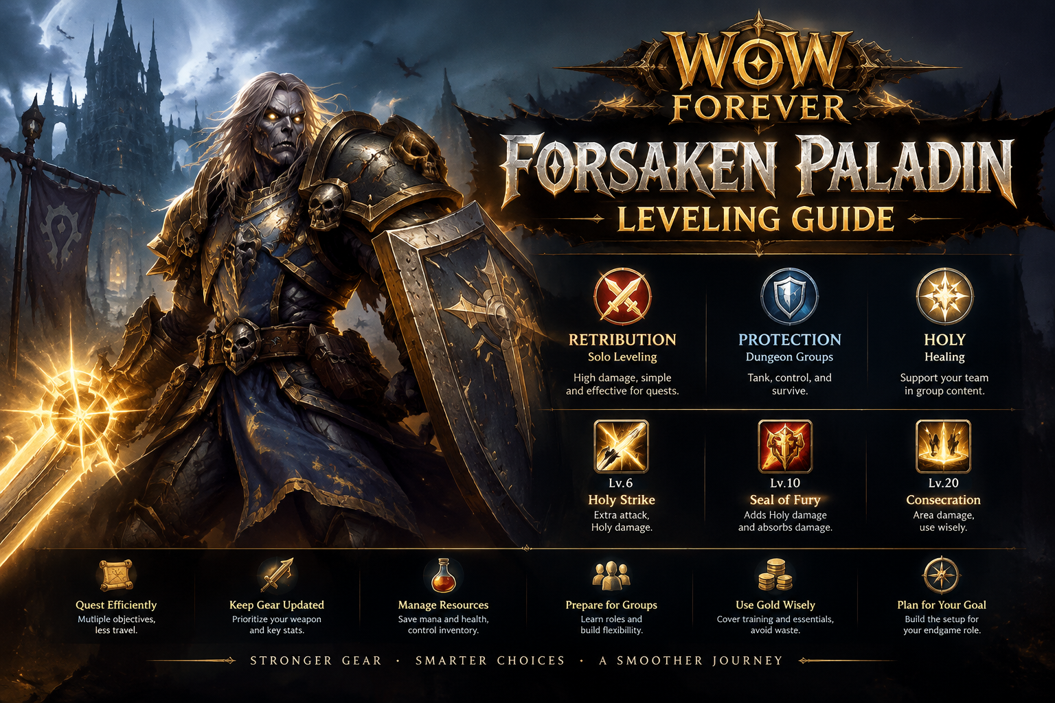 WoW Forever Forsaken Paladin Leveling Guide
