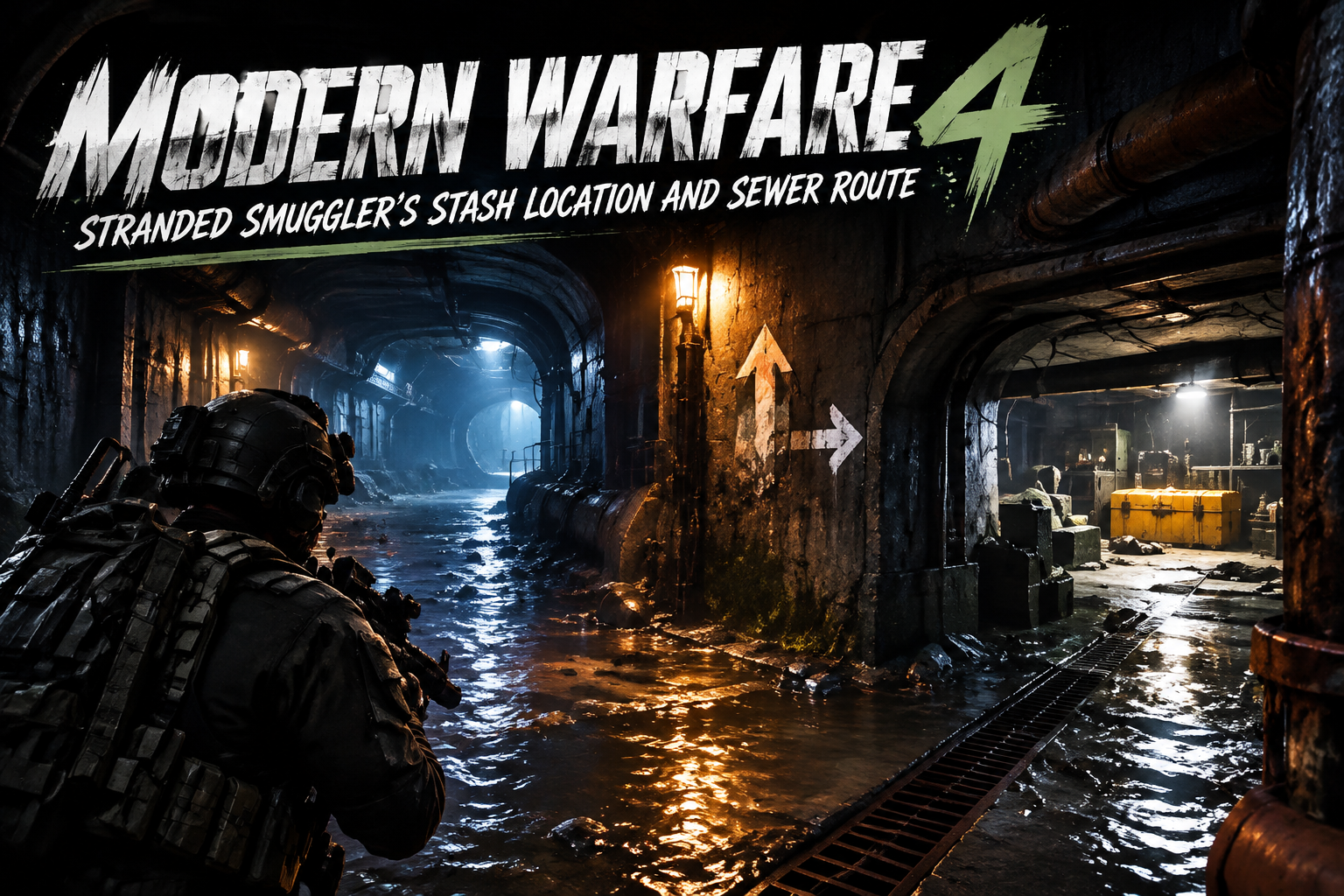 Modern Warfare 4 Stranded Smuggler’s Stash Location and Sewer Route